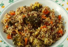 Receta de quinoa con brócoli fácil y rápida