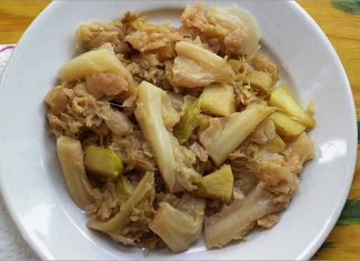 Receta de repollo agridulce fácil y rápida