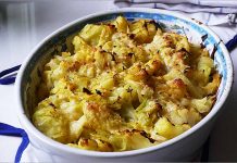 Receta de repollo al horno fácil y rápida