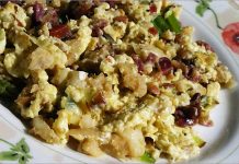 Receta de revuelto de bacalao fácil y rápida