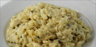 Receta de Risotto a la parmesana fácil y rápida