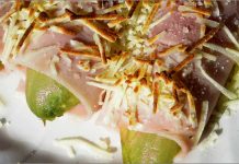 Receta de rollitos de endivias con jamón fácil y rápida