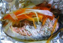 Receta de salmón en papillote fácil y rápida