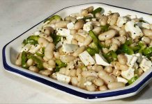 Receta de salpicón de alubias blancas fácil y rápida