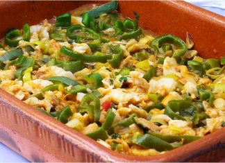 Receta de salteado de bacalao fácil y rápida