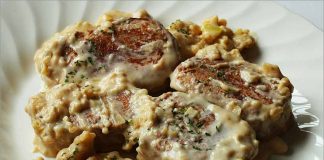 Receta de solomillitos con salsa de champiñones fácil y rápida