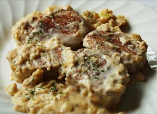 Receta de solomillitos con salsa de champiñones fácil y rápida