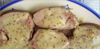 Receta de solomillo de cerdo a la mostaza fácil y rápida