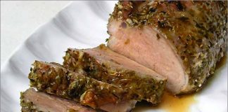 Receta de solomillo de cerdo al orégano fácil y rápida