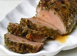 Receta de solomillo de cerdo al orégano fácil y rápida