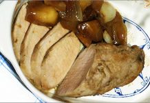 Receta de solomillo de cerdo con manzana fácil y rápida