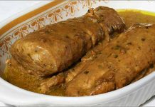 Receta de solomillos de cerdo con salsa de setas fácil y rápida