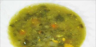 Receta de sopa de verduras fácil y rápida