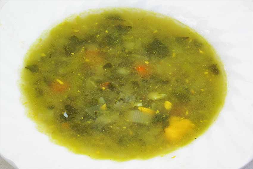 Sopa de verduras 2