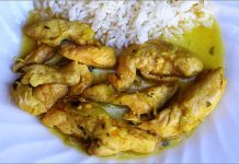 Receta de tiras de pollo al yogur fácil y rápida